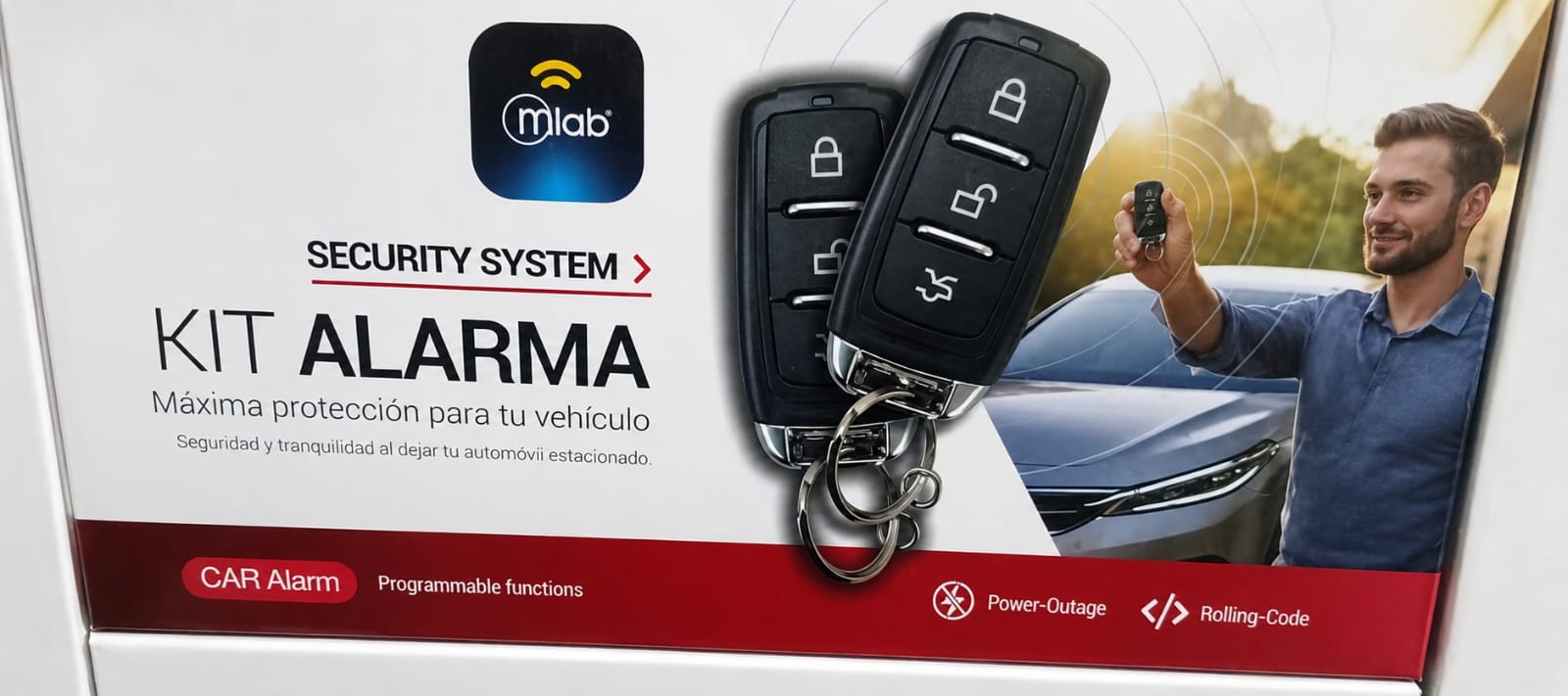 Kit de alarma para vehículo